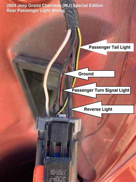 2007 Jeep Grand Cherokee Tail Light Wiring Diagram