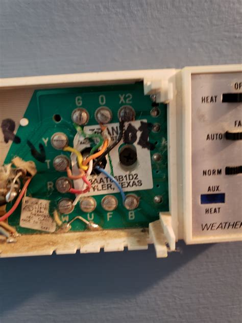 General Electric Weathertron Thermostat Wiring Diagram